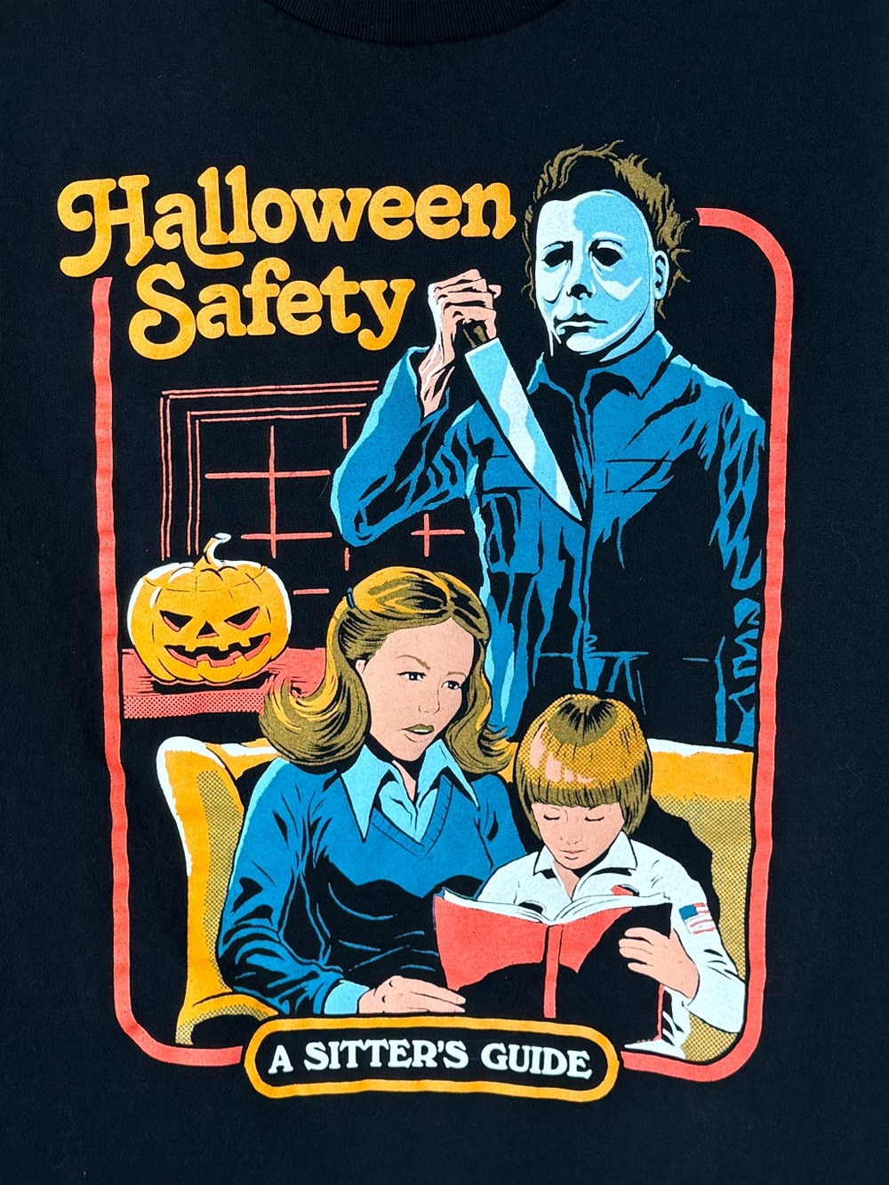 Halloween Safety A Sitter’s Guide Graphic T-Shirt